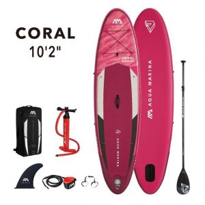 BT-21COP Доска Coral — Advanced All-Around iSUP，3.1m/12cm，with paddle and safety leash