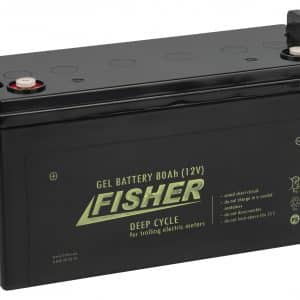 Аккумулятор для лодочного электромотора Fisher 80AH GEL